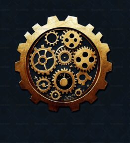 Steampunk Zahnräder